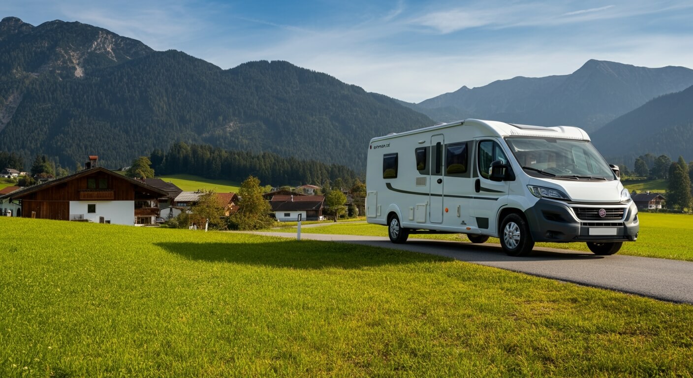 Innenraum eines gebrauchten Wohnmobils von Campingland4You