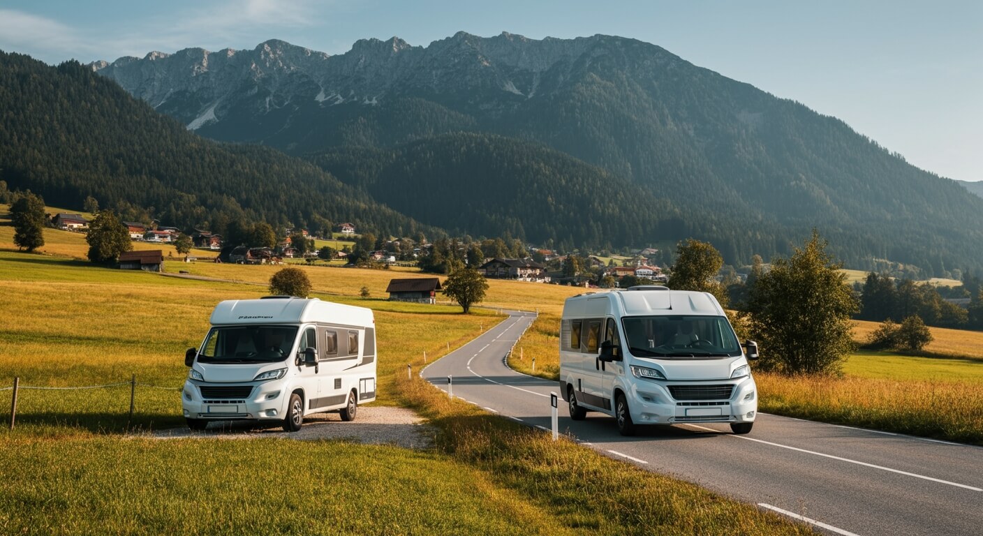 Komfortables Reisemobil Deutschland